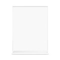 Office Presentation Supplies | Deflecto 69201 Classic Image 8.5 in. x 11 in. Insert Double-Sided Sign Holder - Clear image number 0