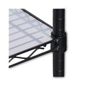 Just Launched | Alera ALESW59SL4824 Plastic 48 in. x 24 in. Shelf Liners For Wire Shelving - Clear (4/Pack) image number 1