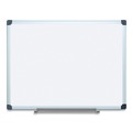 White Boards | MasterVision CR0801170MV 36 in. x 48 in. Porcelain Value Dry Erase Board - White Surface/Satin Aluminum Frame image number 0