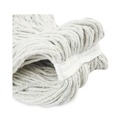  | Boardwalk BWK2024CCT #24 Cut-End Cotton Wet Mop Head - White (12/Carton) image number 1