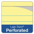 Notebooks & Pads | TOPS 63396 8.5 in. x 11.75 in. Sheets Pitman Rule Variation Offset Dividing Line 3 in. Left Double Docket Ruled Pads - Canary (6/Pack) image number 5