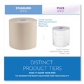 Paper Towels and Napkins | Scott 54038 Essential 1-Ply 8 in. x 700 ft. 1.75 in. Core 100% Recycled Fiber Hard Roll Towel - Brown (6/Carton) image number 4