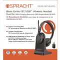Back to School Sale | Spracht BC1022 Blues Combo Binaural Headset Over The Ear Black image number 1