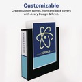 Back to School Sale | Avery 19701 11 in. x 8.5 in. 3 Rings 2 in. Capacity Showcase Economy View Binders with Slant Rings - White image number 5