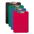Clipboards | Mobile OPS 61622 0.25 in. Clip Capacity Holds 8.5 in. x 11 in. Sheets Unbreakable Recycled Clipboard - Red image number 2