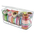 Boxes & Bins | Deflecto 29201CR 8.8 x 4 x 4.38 Stackable Caddy Organizer - Medium/White image number 4