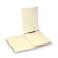 File Folders | Smead 35600 Stackable 1/5-Cut Bottom Tab Folder Dividers with 1 Fastener - Letter Size/Manila (50/Pack) image number 3