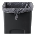 Trash & Waste Bins | Rubbermaid Commercial FG356988BLA Untouchable Waste Container, Square, Plastic, 23gal, Black image number 1