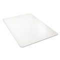 Office Chair Mats | Deflecto CM11142PC 36 x 48 All Day Use Rectangular Chair Mat - Clear image number 0