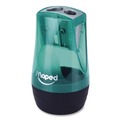 Pencil Sharpeners | Maped Helix 069149 Tonic 2-Hole Canister Pencil Sharpener, 3.74 x 1.6 x 4.92, Randomly Assorted Colors image number 2