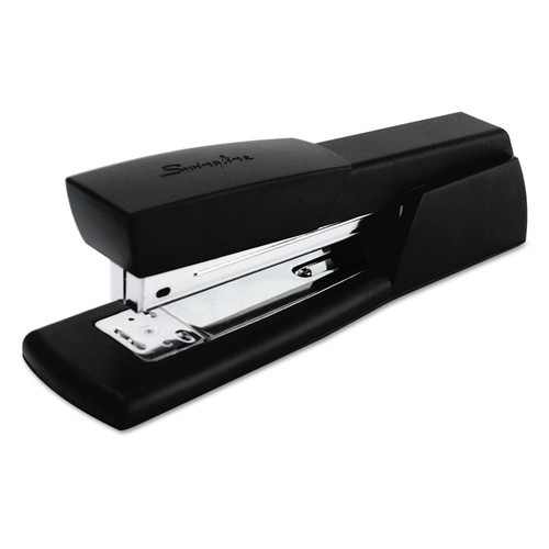 Staplers | Swingline S7040701B Light Duty 20 Sheet Capacity Full Strip Desk Stapler - Black image number 0
