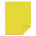 Cover & Cardstock | Astrobrights 22731 8.5 in. x 11 in. 65 lb Cover Weight Color Cardstock - Solar Yellow (250/Pack) image number 1