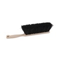  | Boardwalk BWK5208 4.5 in. Brush 3.5 in. Plastic Handle Tampico Bristles Counter Brush - Tan Handle/Black Bristle image number 0