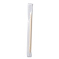Cutlery | AmerCareRoyal RIW15 2.5 in. Cello-Wrapped Round Wood Toothpicks - Natural (15000/Carton) image number 2