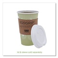  | Eco-Products EP-BHC16-WA 16 oz. World Art Renewable and Compostable Paper Hot Cups - Tan (20 Packs/Carton) image number 12