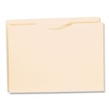 File Jackets & Sleeves | Pendaflex 22200EE 2 in. Expansion 2-Ply Letter Size Reinforced File Jackets - Manila (50/Box) image number 2