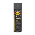 Painting | Rust-Oleum V2187838CT Hard Hat 15 oz High Performance V2100 System Rust Preventive Enamel Spray Paint - Gloss Dark Machine Gray (6/Carton) image number 0