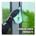 Just Launched | Rubbermaid Commercial FGQ63000BL00 Executive Series Hygen 16 in. x 16 in. Microfiber Glass Cleaning Cloths - Blue (12/Carton) image number 6