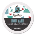 Coffee | Caribou Coffee 5000368779 Bou Yah Light Roast K-Cup Pods (22/Box) image number 1