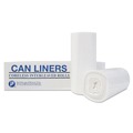 Just Launched | Inteplast Group S434812N 60 gal. 12 microns 43 in. x 48 in. High-Density Interleaved Commercial Can Liners - Clear (200/Carton) image number 1