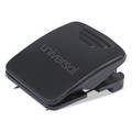 Back to School Sale | Universal UNV21270 Fabric Panel 25-Sheet Capacity Wall Clips - Black (20/Pack) image number 1