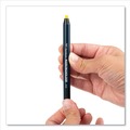 Back to School Sale | Tombow 51534 4.4 millimeter Wax-Based Marking Pencil - Yellow Wax/Navy Blue Barrel (10/Box) image number 4