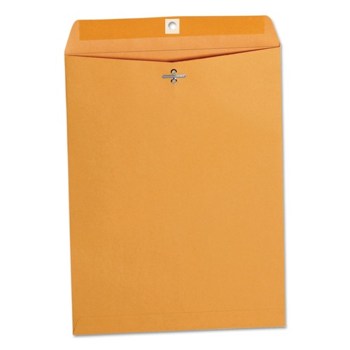 Envelopes & Mailers | Universal UNV35265 #93 Square Flap Gummed/Clasp Envelope - Brown Kraft (100/Box) image number 0