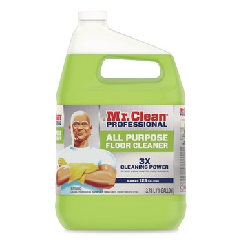 Mr. Clean 02621 1 Gallon Finished Floor Cleaner - Lemon Scent