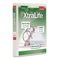 Just Launched | Cardinal 26300CB XtraLife ClearVue 11 in. x 8.5 in. Non-Stick Locking 3 Slant-D Ring Binder - White image number 0