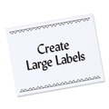 Labels | PRES-a-ply 30605 8.5 in. x 11 in. Laser Printer Labels - White (100/Box) image number 3