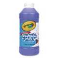 Acrylic & Tempera Paint | Crayola 54-2016-042 16 oz Washable Paint - Blue image number 0