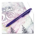 Pens | Pentel BL107-V 0.7 mm EnerGel-X Gel Pen - Medium/Violet Ink/Translucent Violet/Violet Barrel (1-Dozen) image number 6