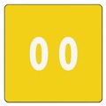 Just Launched | Smead 67420 1.5 in. x 1.5 in. "0-in End Tab File Folder Label - Yellow (250/Roll) image number 4