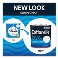 Toilet Paper | Cottonelle 55489 Ultra CleanCare 1-Ply Septic Safe Mega Rolls Strong Tissue Toilet Paper - White (48/Carton) image number 3