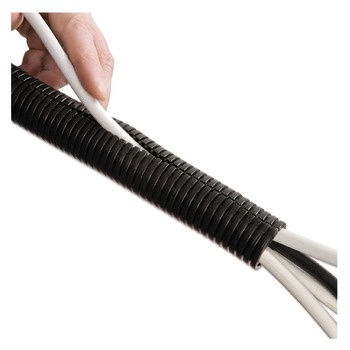 PRODUCTS | D-Line US/CTT1.1B 1.25 in. Diameter x 43 in. Long Cable Tidy Tube - Black