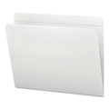 File Folders | Smead 12810 0.75 in. Expansion Reinforced Top Tab Colored File Folders - Letter Size/White (100/Box) image number 0