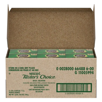 COFFEE | Nescafe 11005994 0.06 oz Taster's Choice Stick Pack - Decaf (480/Carton)