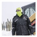 Safety & First Aid | Ergodyne 16829 N-Ferno 6821 One Size Fits Most Fleece Balaclava Face Mask - Lime image number 1