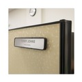Office Presentation Supplies | Advantus 75329 9 in. x 2 in. Panel Wall Sign Acrylic Name Holder - Clear (6/Pack) image number 7