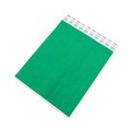 Office Accessories | Advantus 75443 10 in. x 0.75 in. Sequentially Numbered Crowd Management Wristbands - Green (100/Pack) image number 1