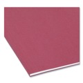 File Folders | Smead 64056 Letter Size 1/5-Cut Tabs Colored Hanging File Folders - Assorted Jewel Tone Colors (25/Box) image number 4