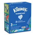 Paper Towels and Napkins | Kleenex 54303 Trusted Care 2-Ply Facial Tissue - White (12/Carton) image number 0