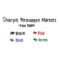 Permanent Markers | Sharpie 30002 Fine Bullet Tip Permanent Marker - Red (1-Dozen) image number 6