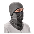 Safety & First Aid | Ergodyne 16835 N-Ferno 6823 One Size Fits Most Fleece Hinged Balaclava Face Mask - Gray image number 7