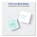 Labels | Avery 35703 2.5 in. x 2.5 in. Square Clean Edge Cards with Sure Feed Technology for Laser Printers - White (180 Cards, 9 Cards/Sheet, 20 Sheets/Pack) image number 6