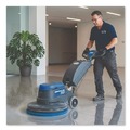 Just Launched | Boardwalk BWK4016BLU 16 in. Diameter Scrubbing Floor Pads - Blue (5/Carton) image number 3