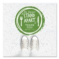 Floor Signs & Safety Signs | Tabbies 79161 BeSafe Messaging 12 in. Floor Decals - Green/White (60/Carton) image number 2