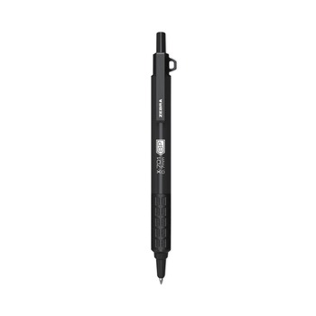 Zebra 29811 0.7 mm Retractable Fine X-701 Ballpoint Pen - Black Ink/Barrel