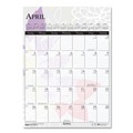 Bulletin Boards | House of Doolittle 3462 12-Month (Jan to Dec): 2026 12 in. x 16.5 in. Recycled Wild Flower Wall Calendar - White/Multicolor Sheets image number 4