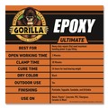 Adhesives & Glues | Gorilla Glue 113442 0.85 oz. Syringe Epoxy Ultimate - Dries Black image number 7